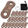 Camping Greaves Flexible Hardware Set of 20 Aluminum Rope Tensioner
