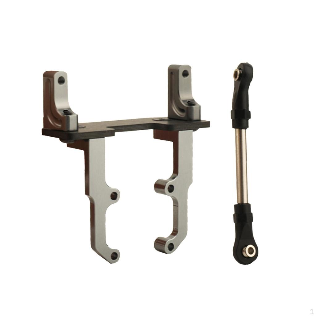 Axle Servo Base Stand 1/10 RC Axial SCX10 II 90046 Ar44 with Steering Link Rod Durable