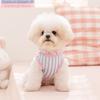 Summer Mesh Dog Vest Breathable Pet Vest Cute Dog Tee Shirt with Metal D-Ring for Small Dogs Outdoor Walks