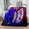 Cartoon A-Attack On Titan Printed Blankets Picnic Blanket Warm Flannel Blankets Home Bed Linings Blankets for Beds Birthday Gift