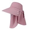 Hat Female Summer Big Brim Shade Outdoor Sunscreen Mask Face Cover Cycling Cold Hat Breathable Tea Picking Hat Working Hat