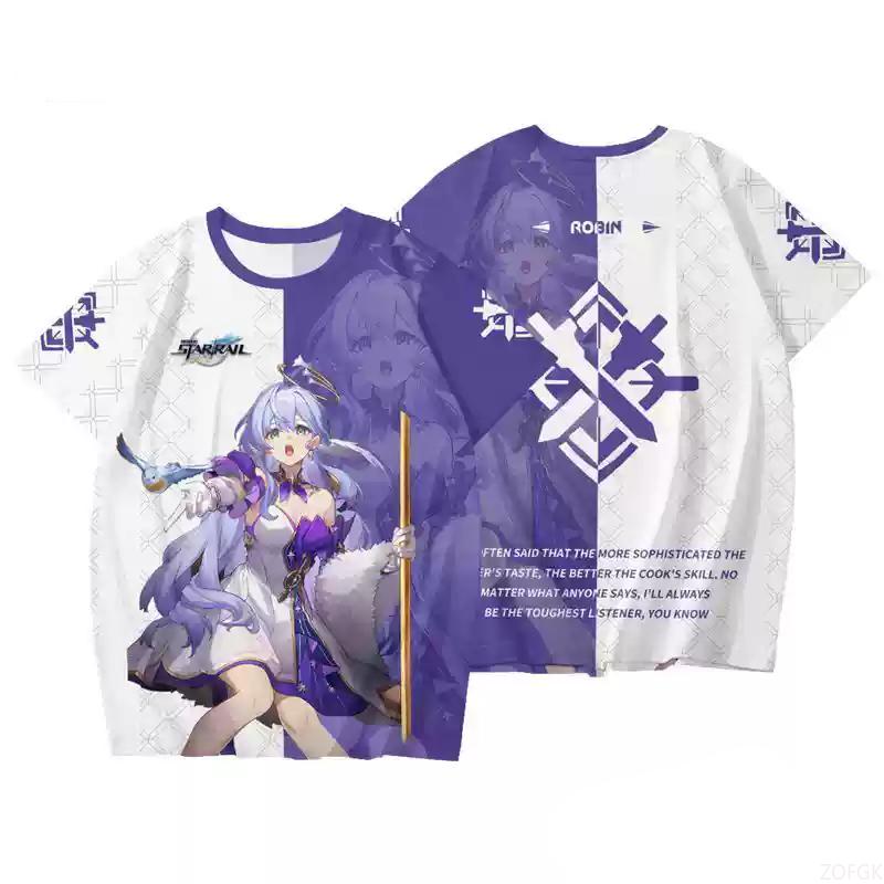 

Ролевая игра Футболки с 3D-принтом Мужские Женские Футболка с коротким рукавом и круглым вырезом Харадзюку Y2k Топы Одежда XS