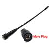 669C SMA Male/SMA Female Dual Band VHF/UHF Antenna For Yaesu VX-3R 5R BaoFeng UV-5R TYT TH-UVF8D UVF9 Kenwood TK370 TK372 Radio