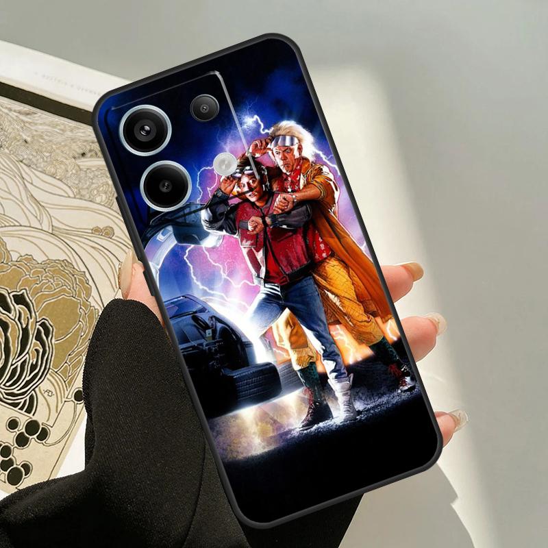 Back To the Future Movie Case For Xiaomi Redmi Note 14 12 11 9 10 13 Pro 9S 10S 11S 12S Redmi 13C 10C 12C 14C Cover