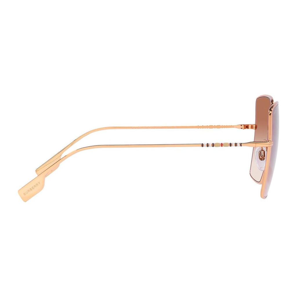 Burberry Square Metal Sunglasses Men sunglasses Gold BE3133133713