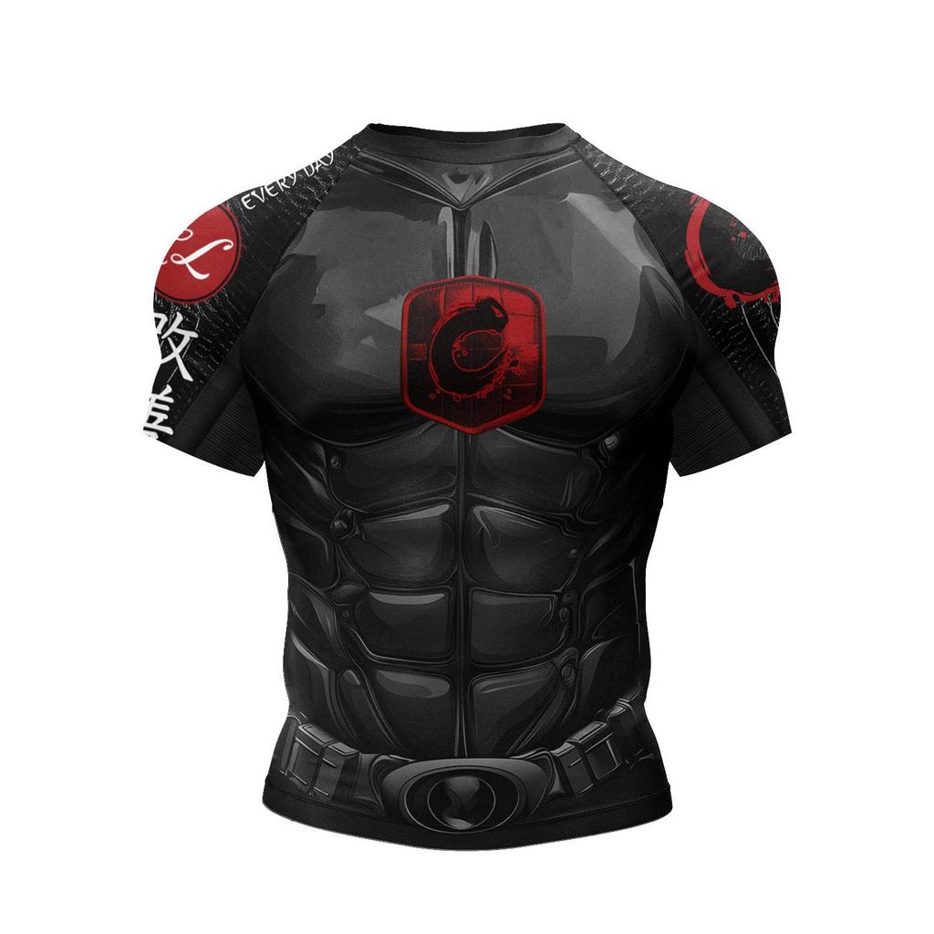 Men's Quick-Dry Breathable Running Print T-Shirt