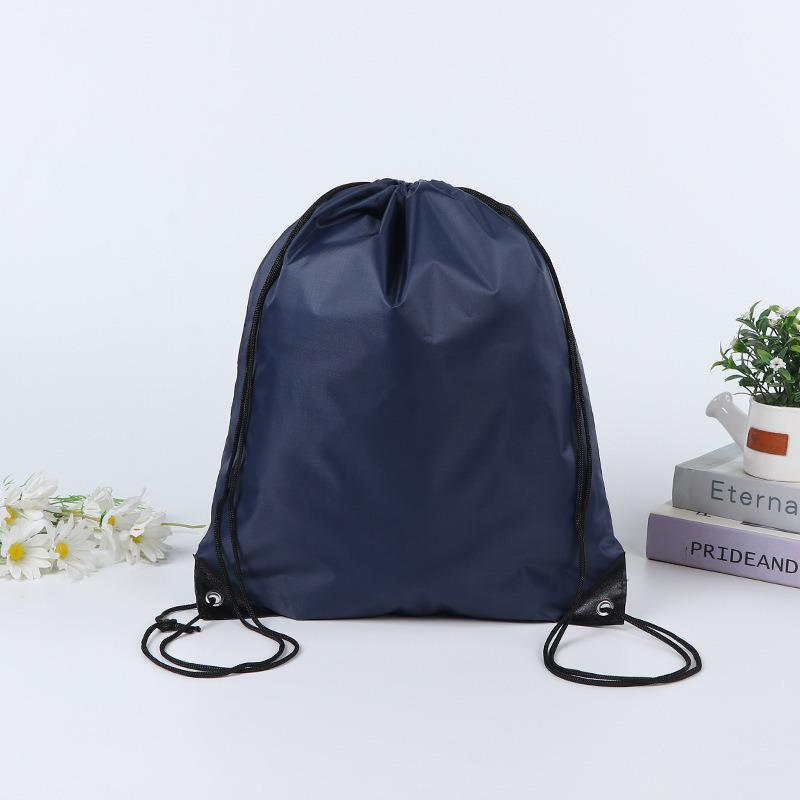 Marathon Event Polyester Drawstring Backpack In Stock