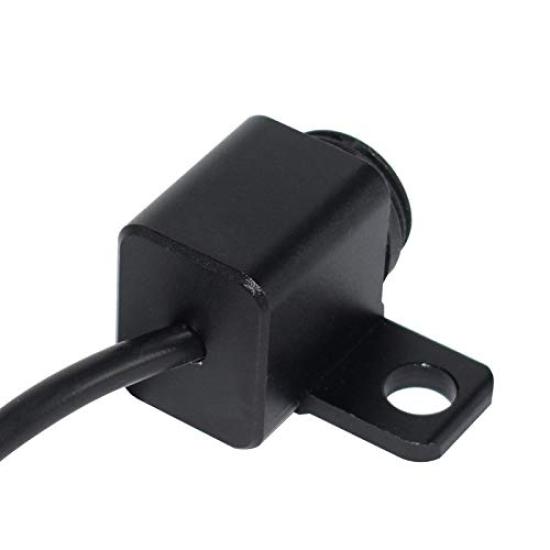 CNC Motorcycle Handlebar Switch for ATV 12V Light Overload Protection Bikes, ON/OFF Headlight/Fog Switch, Waterproof,