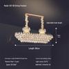 Luxurious Post-Modern Crystal Chandelier for Living Room, Lobby, or Restaurant