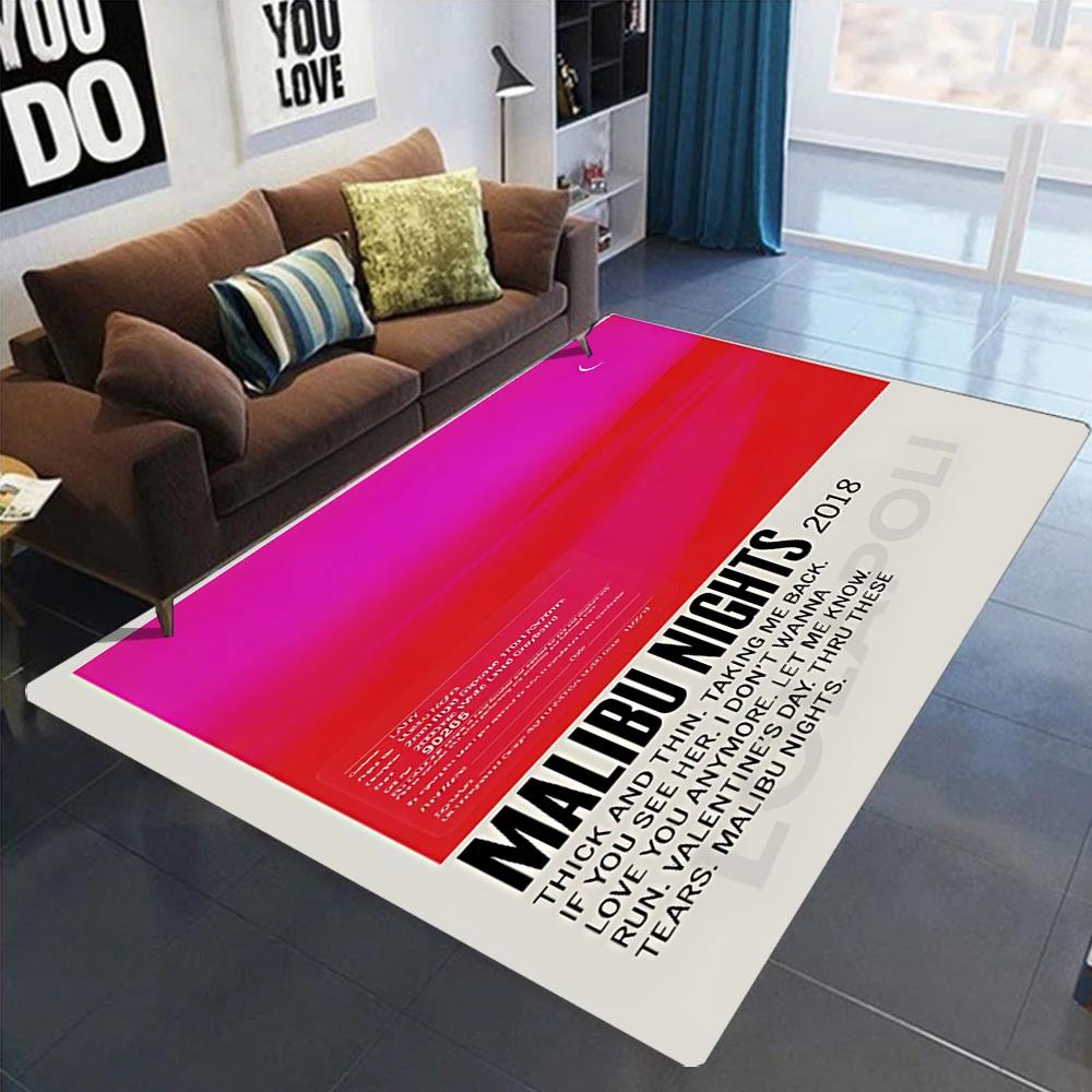 

Music Hot Album Star Carpet The Weeknd Rugs Hip Hop Music Album Rugs suitable for living room bedroom decoration modern Carpet 40x60cm