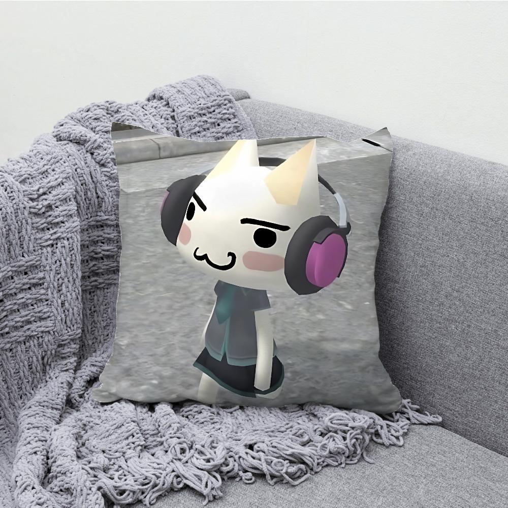 T-Toro I-Inoue Cute Pillow Case Soft Cushion Cases for Farmhouse Sofa Decor Home Decorations and Protector Pillow Case