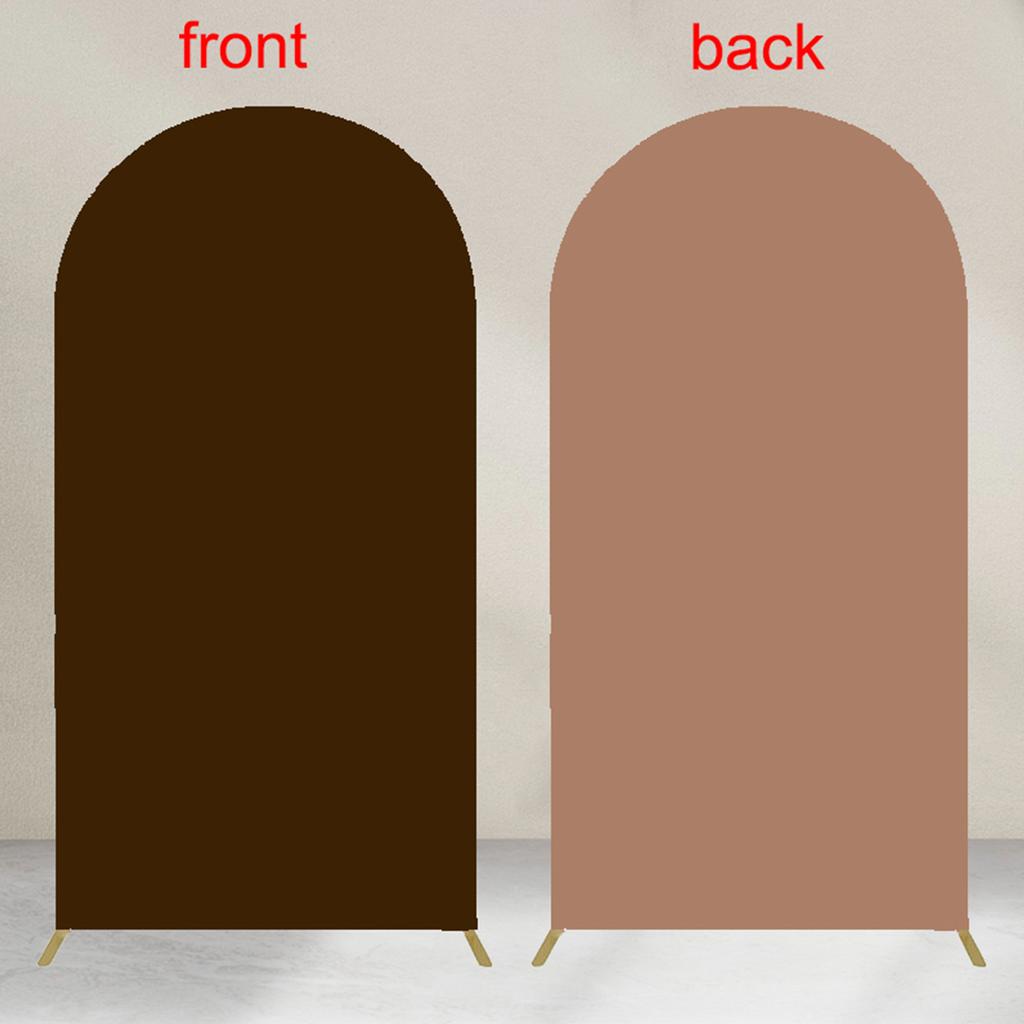 Hochzeitsbogenbezug Hintergrundstoff für Spandex-Passform Bogenständerbezug Chiara Bogenrahmenbezüge für Geburtstags-Babyparty-Dekor