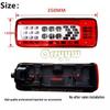 Volvo FM/FH Heavy Truck LED Tail Light Assembly