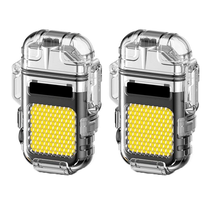 Multifunktionale Mini-COB-Schlüsselanhängerleuchte für Lade- und Wartungsarbeiten, Outdoor-Notleuchte mit Zündfunktion