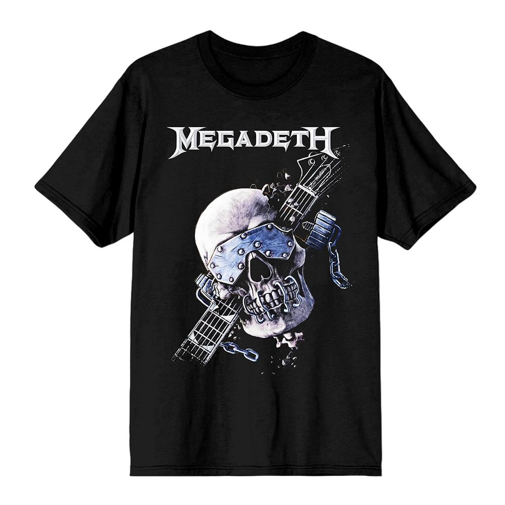 Megadeth Band Tour 2026 Album Grafica Popolare Nuova Maglietta Unisex Unisex 100% Cotone Manica Corta Y2k Streetwear Maglietta Oversize Top