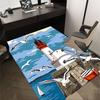 1PC lighthouse seagulls Anti-slip carpet, suitable for Office, bedroomand playrooms. It can also be used as a sofa footrest cover-W92