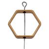 Openwork Beads Mini Hole Geometric Frames For Minimalist Jewelry Components