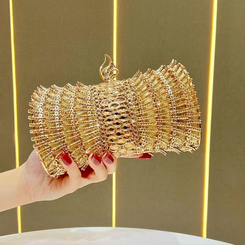 Evening Banquet Dress Bag, Full of Diamonds, Banquet Handbag, Fashionable Handbag, Shoulder Bag