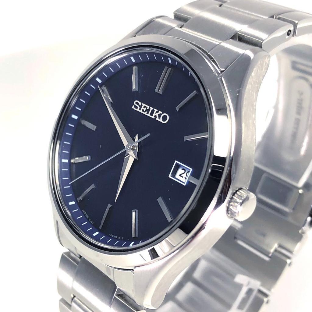 [USED] Seiko / S Series V157-0DR0 / Solar QZ with Box and Links