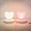 LED Touch Control Table Lamp USB Rechargable Girl Modeling Lamp Energy Saving Romantic Love Heart Sh