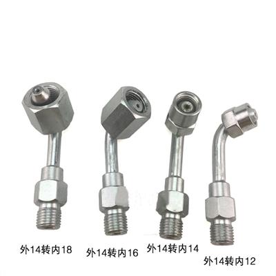 M12 M14 M16 M18 Ölrohr-Umwandlungsverbindung Common-Rail-Injektor-Verbindungsstück zum Common-Rail-Rohr, gebogenes Ölrohr