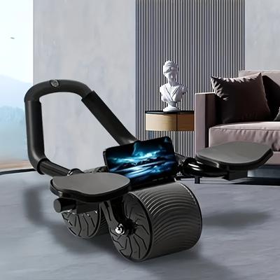 1ks Unisex brušné koleso, automatický odrazový brušný valec, s chráničom lakťov, pre silový tréning, spaľovanie tukov, chudnutie brucha, fitness