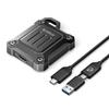 Taktische verstärkte M.2 2230 USB-C SSD-Tasche XAM2 - schwarz