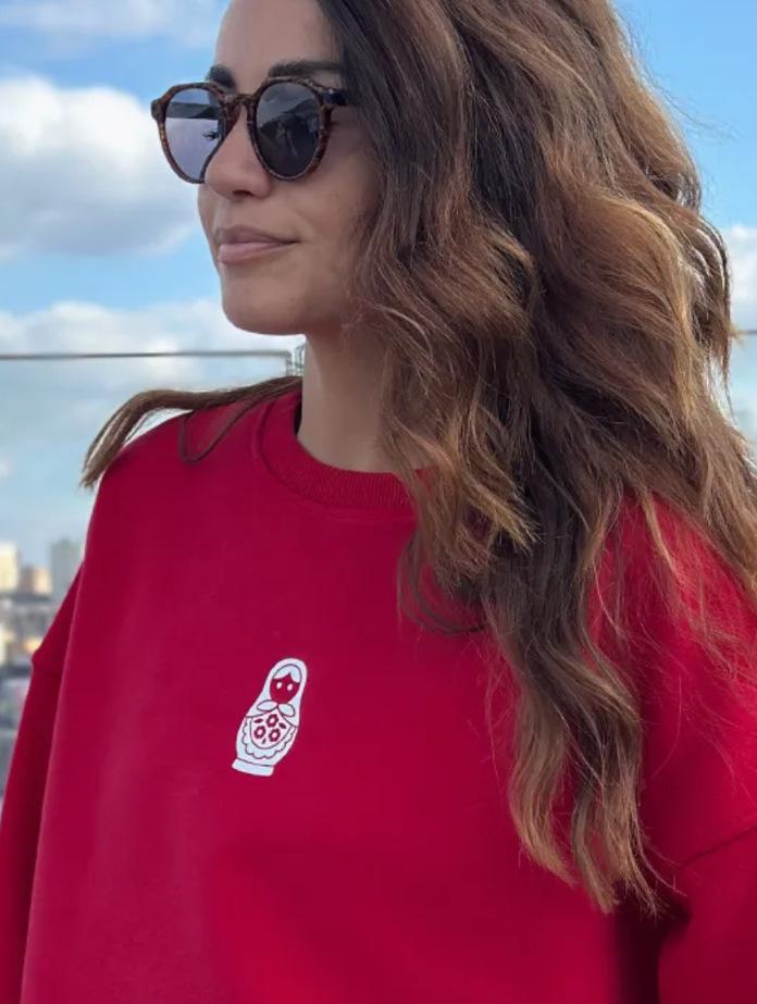2025 Trendy European-American Style Fun Print Women’s Autumn-Winter Warm Hoodie