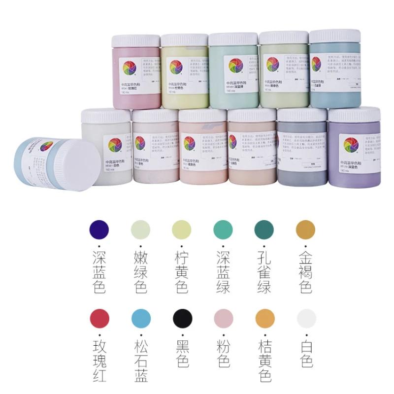 Jingdezhen Medium and High Temperature Concentrated Monochrome Glaze1160-1250°C DIY Pottery Underglaze Painting 12 Colors
