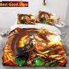 3D Anime Genshin Impact Xiao SUCROSE Qiqi Bedding Set Printed single Comforter Duvet Cover Pillow Case 3 Pieces Kids Adult Size