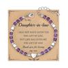 JYL TS Bracelet Adjustable  Lobster Clasp Heart Pendant Enhances Relationship Luck