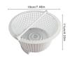 Pool Filter Basket Yard Swim Deribs Strainer Skimmer Replacement Basket With Handle Improves Skimming Cleaning Efficiency For
