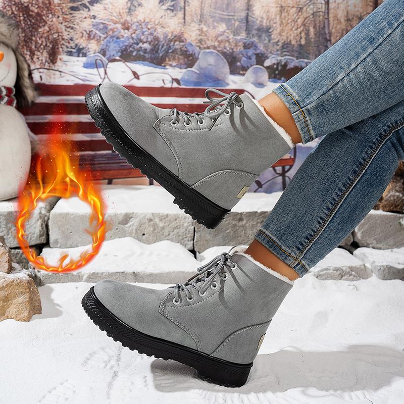 Snow Women Boots Flat Boot Platform Shoes Keep Warm Boots Ladies Winter Shoes