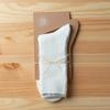 Hemp Rib Socks Hemp Low Gauge Rib Socks (Ruderals) 100% 100% (white, L)