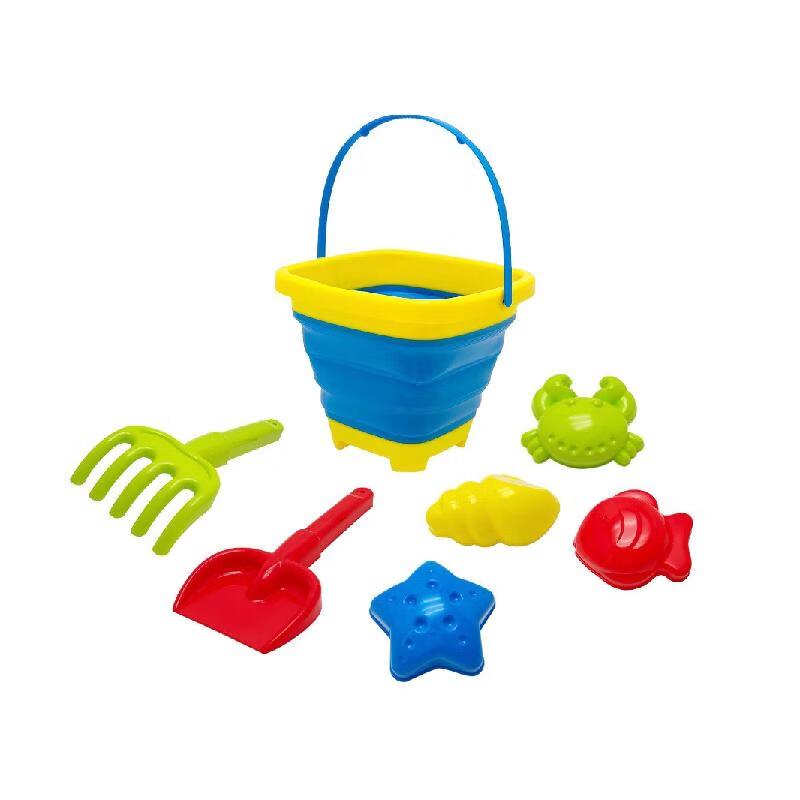 

Kids Folding Beach Bucket & Tool Set