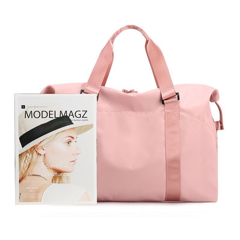 Portable Casual Women's Bag Clothes Dry Wet Separation Fitness Large-capacity Luggage Waterproof Nylon Travel