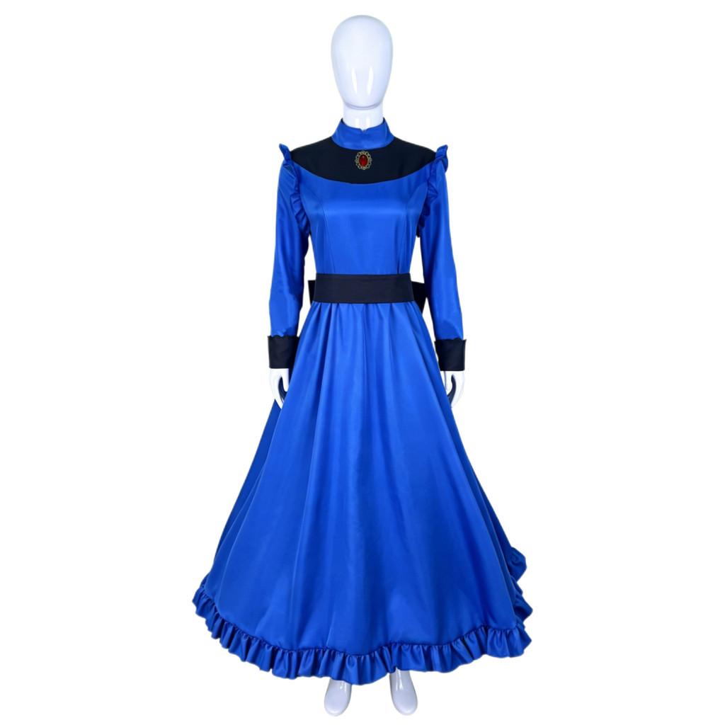 Spirited Away Yubaba Cosplay Outfit With Dress And Waist Sash For Cosplay Events And Role Playing