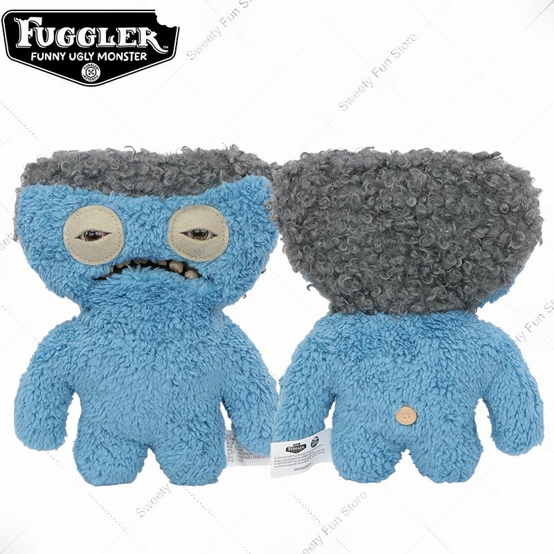 100% Original Fuggler Plush Toys Funny Ugly HAIRY FUGGS Series Tooth Monster Stuffer Plushies Cute Sir Belch Screech Dolls Gifts