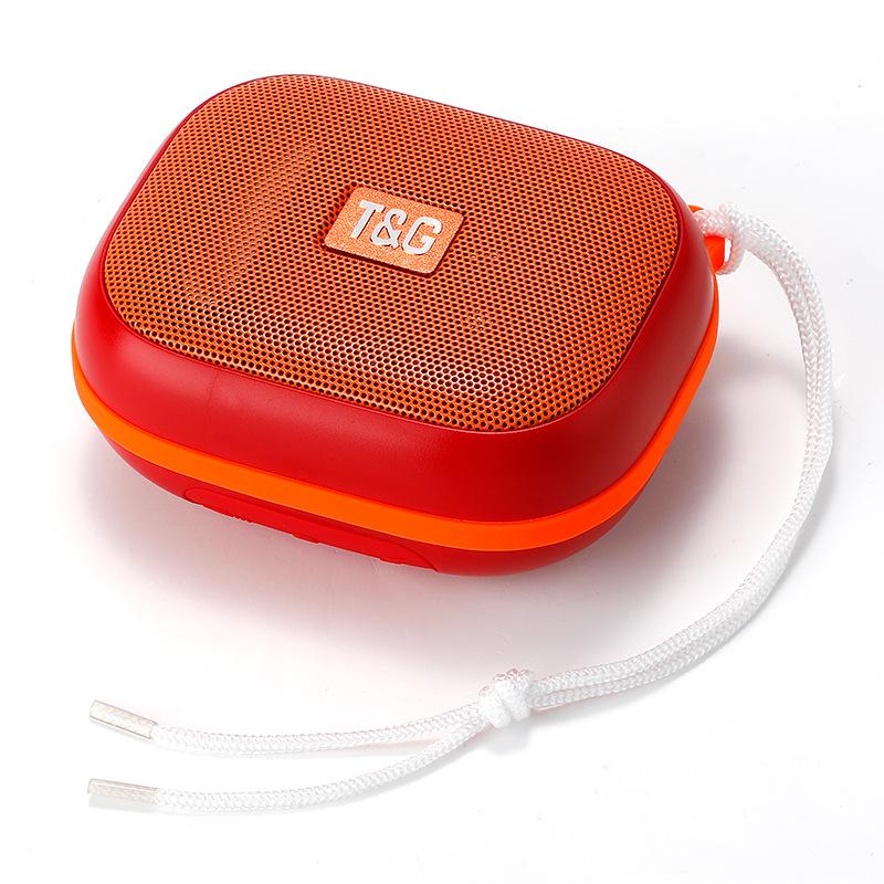 Portable Waterproof Bluetooth Speaker with Subwoofer, TWS Pairing & Lanyard