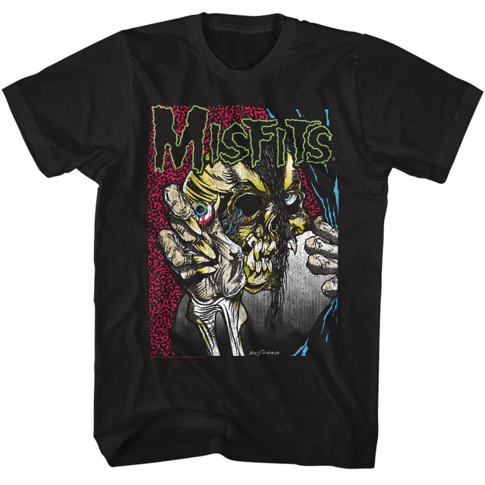 MISFITS cd lgo PUSHEAD EVIL EYE Official SHIRT XL New danzig die die my darling S