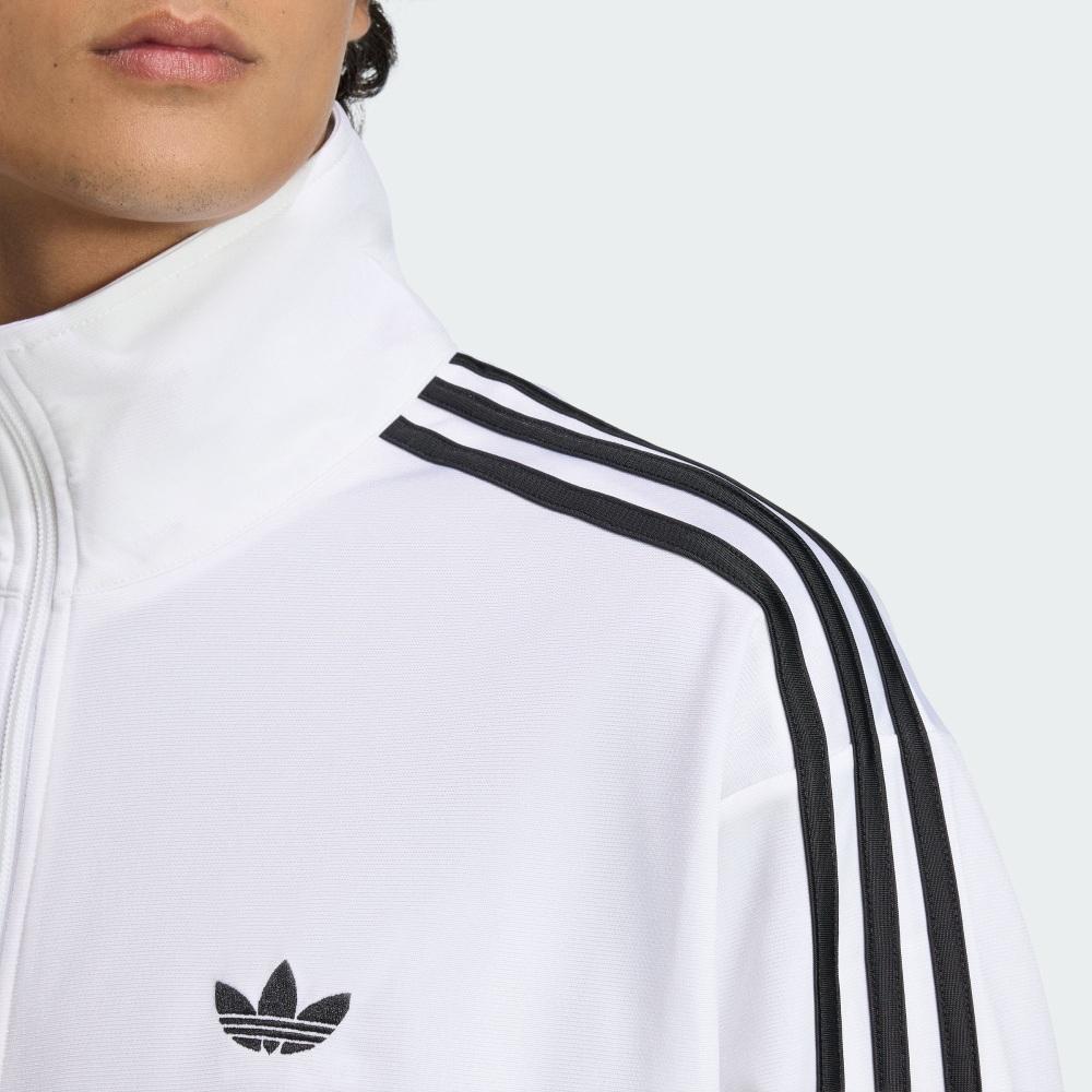 adidas Giacca Sportiva Originals Firebird Larga a Tre Strisce con Zip e Manica Lunga da Uomo giacche KD8308