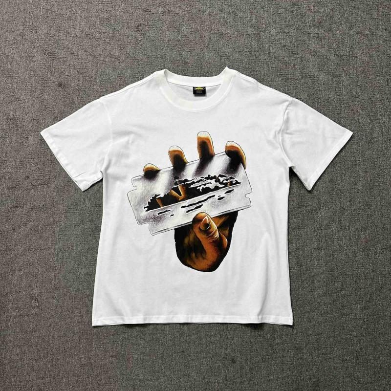 Corteiz Streetwear Graphic Tee Unisex Oversized Cotton T-Shirt Hip Hop Casual Short Sleeve Top