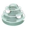 New 3/4 Levels Cats Toy Tower Tracks Cat Toys Interactive Cat Intelligence Training Amusement Plate Tower Pet Products Cat Tunne