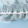 Montagut Girls' Chinese Style Embroidered Summer Two-Piece Set