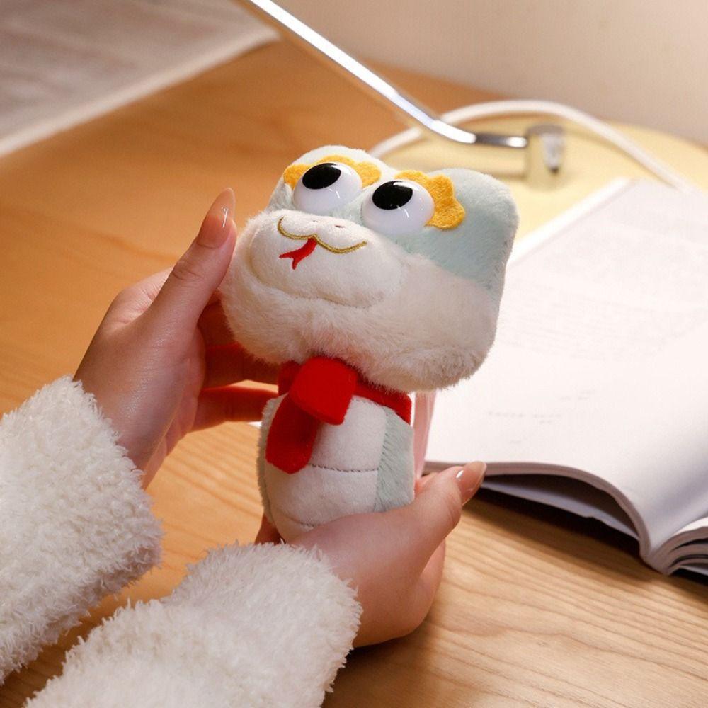 Multi Purpose Mascot Snake Keychain Comfortable Key Pendant Doll Snake Plush Doll  2025 New Year