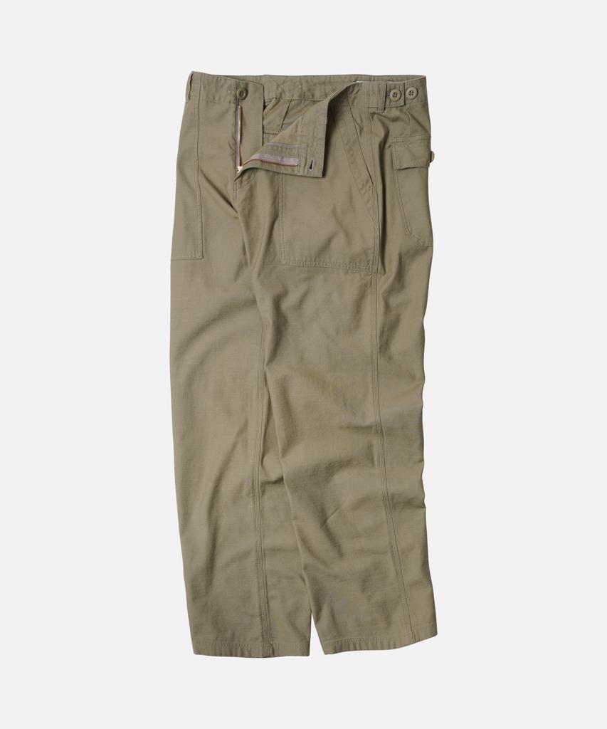 FRIZMWORKS Backsatin Fatigue Pants _ Khaki Beige