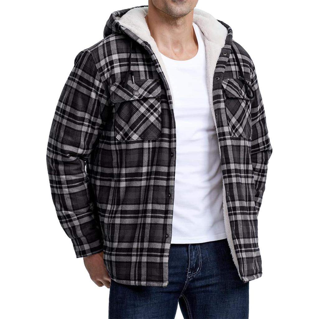 Men'S Zipper Jacket, Casual Retro Long Sleeved Cardigan Jacket