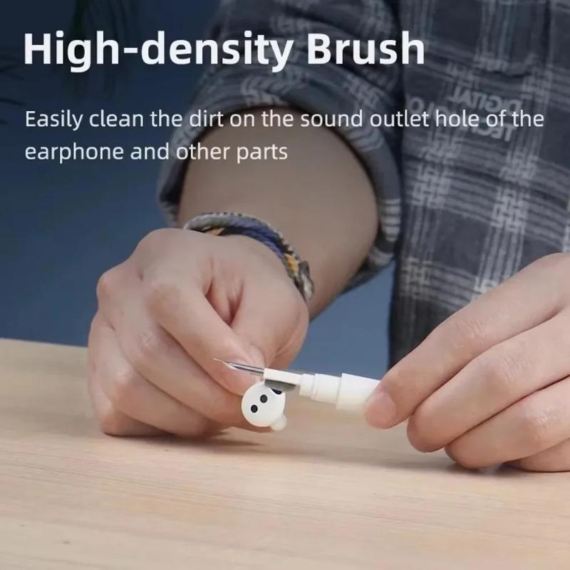 Wireless Earbuds Cleaning Kit with Pen Brush for AirPods Pro 3 2 1 Bluetooth Earphones & Case Dust Removal Tool