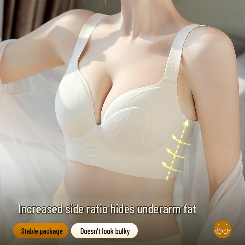 Plus Size Seamless Uplift Bra for Women - Comfortable Support & Slimming Effect