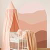 Wall Decal Boho Style Gradient Color Block Arch Removable Adhesive DIY PVC Home Indoor Wall Paper Sticker Household Supplies